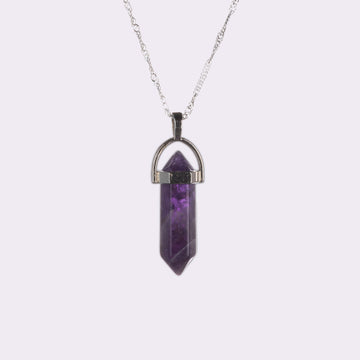 Amethyst - Pendant Necklace